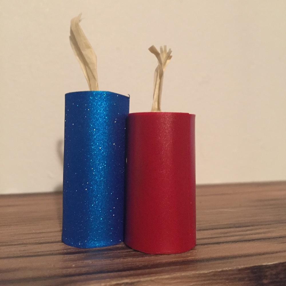 Wine cork firecrackers